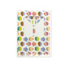Cupcake box cupcake-patterned - 4 cupcakes