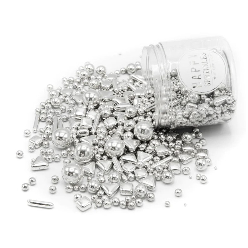 Happy Sprinkles Silver Explosion 50g