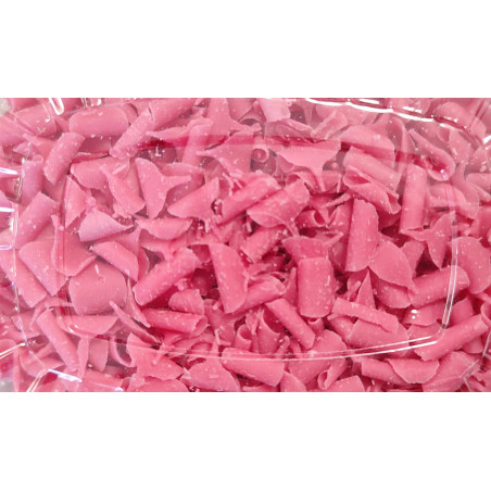 Eper ízű csokoládé forgács 100g