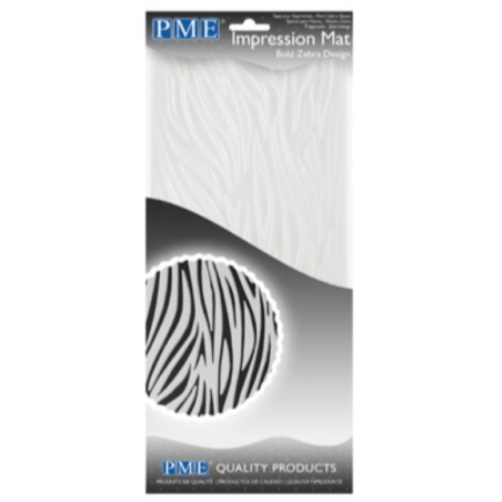 PME Impression Mat Zebra-pattern