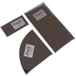 Mini Flexible Icing Side Scrapers Set of 3