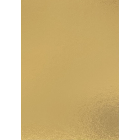 Golden - Silver Rectangle Cake Card 25x35cm