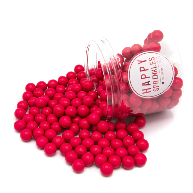 Happy Sprinkles Red Choco M 50g