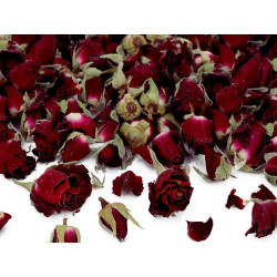 Dark Red Rosebuds 20g