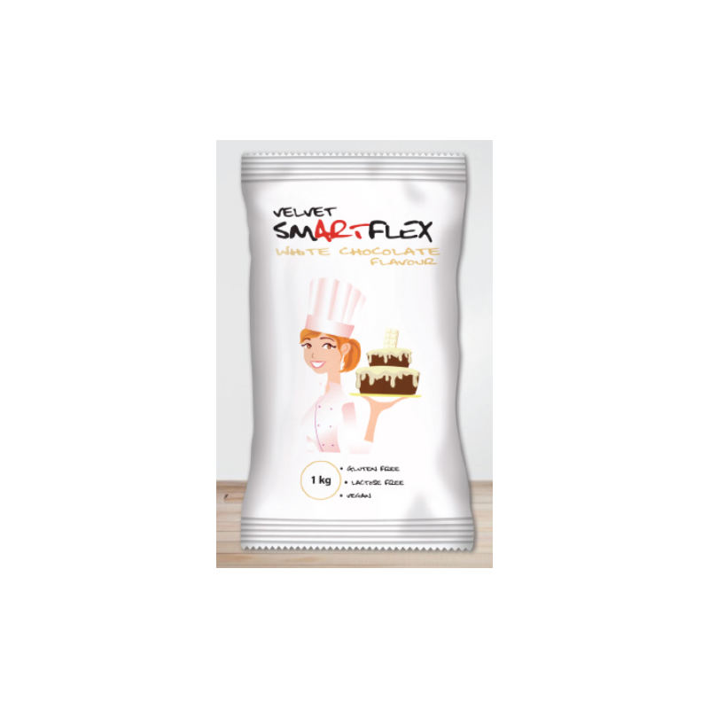 Smartflex Velvet Fondant White chocolate-flavoured 1kg