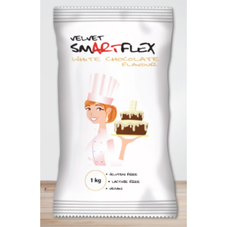 Smartflex Velvet Fondant Fehércsokoládés 1kg
