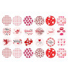 Valentine Day Toppers Wafer Paper 0.35mm A5