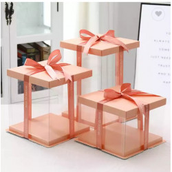 34x34x26 cm Transparent...