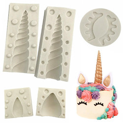 Unicorn silicon mold set