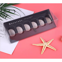 Macaron transparent box for...