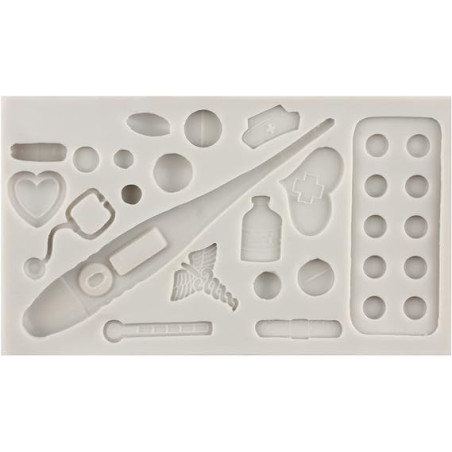 Medical instruments silicone mold