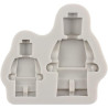 Lego figura szilikon forma
