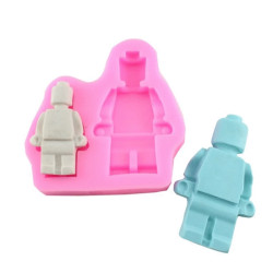 Lego figura szilikon forma