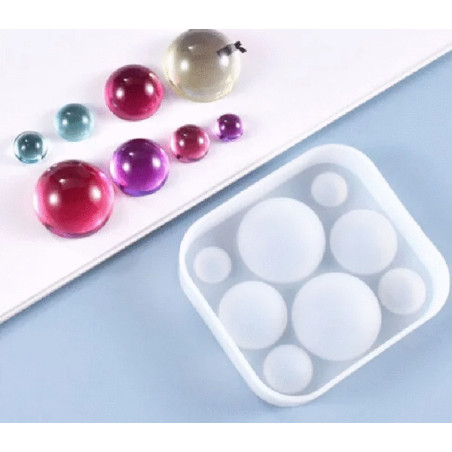 Pearl - sphere silicone mold