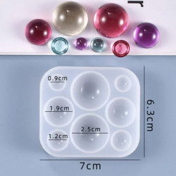 Pearl - sphere silicone mold