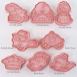 Fairy Tales cutter and embossing set of 8