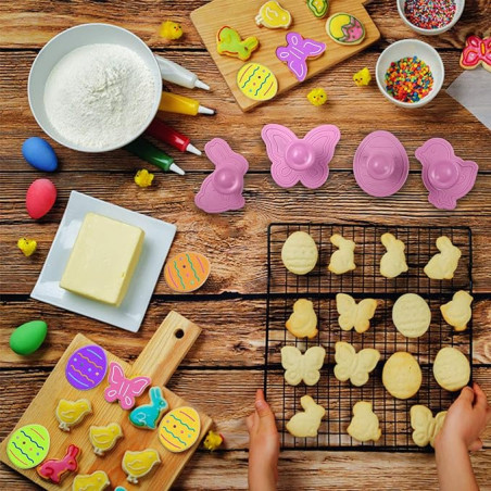 Easter cutter and embossing set of 4