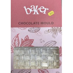 Pyramid - cube polycarbonate chocolate mold