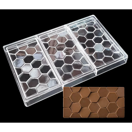 Hexagon Polikarbonát táblás csokoládé