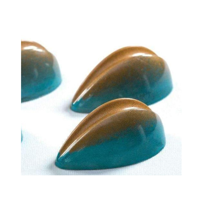 Oval polycarbonate chocolate mold