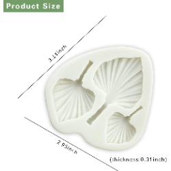 Pálma levél silicone