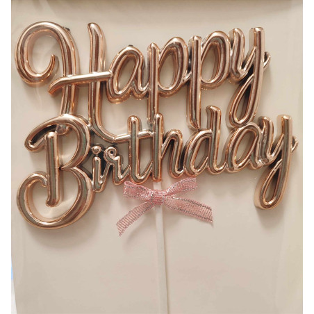 Happy Birthday Cake toppers 6 different colours