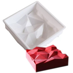Mousse silicone mold square...