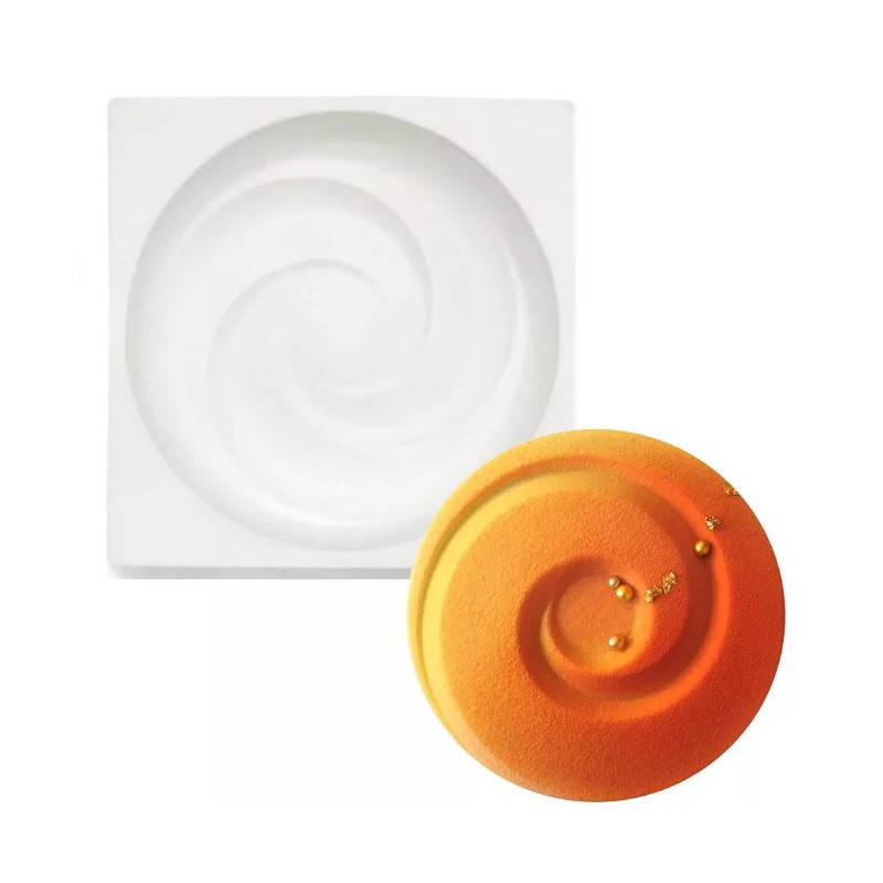 Mousse Helix silicone mold