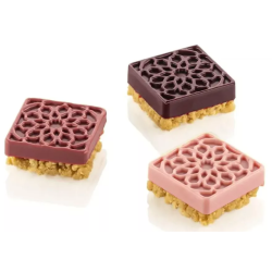 Square silicone mold with...