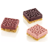 Square silicone mold with patterns (3x5)