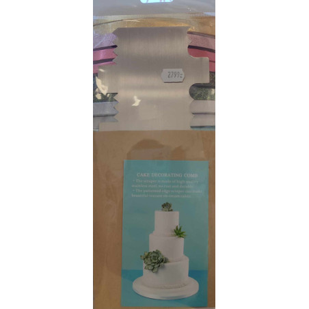 Fém torta mintázó 10.3*25.5cm