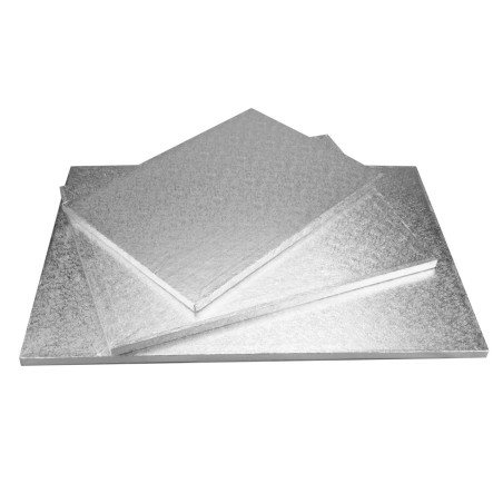 Cake Board Silver Rectangle 51*36cm