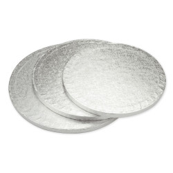 Cake Board Silver 40cm