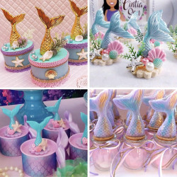 Mini mermaid tails silicone...