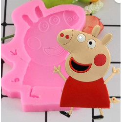 Peppa silicone mold