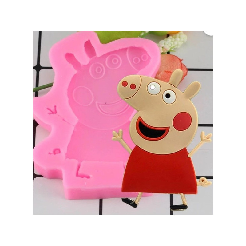 Peppa silicone mold