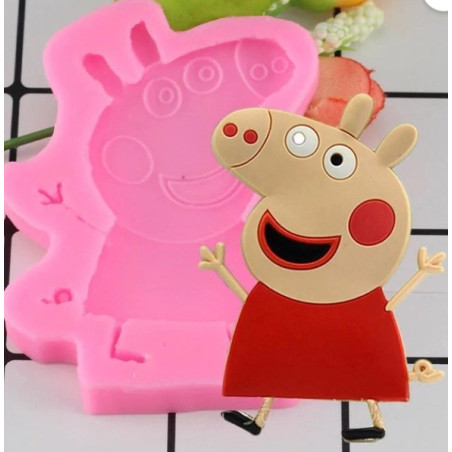 Peppa silicone mold