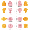 Happy Birthday cutter and embossing set of 8