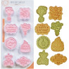 Happy Birthday cutter and embossing set of 8