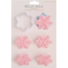 Snowflakes cutter and embossing set of 6