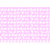 Easter pattern chocolate transfer foil A4