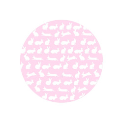 Easter patterns Icing sheet circle A/5 (13cm)