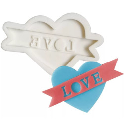 HEART & LOVE silicone mold