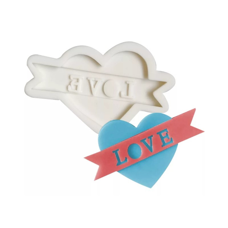 HEART & LOVE silicone mold