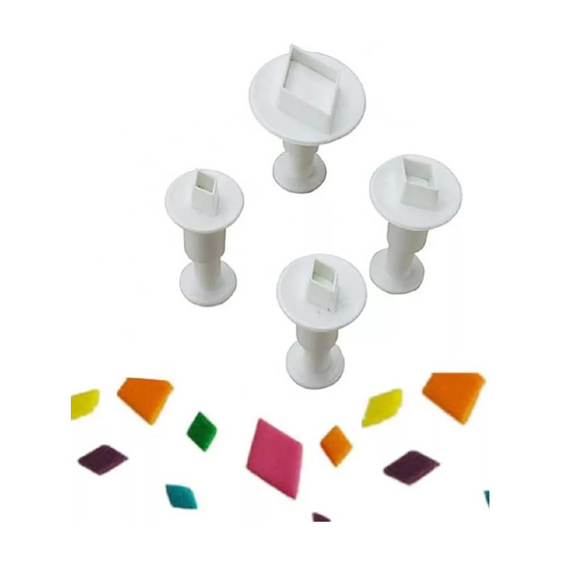 Diamond plunger cutter set of 4