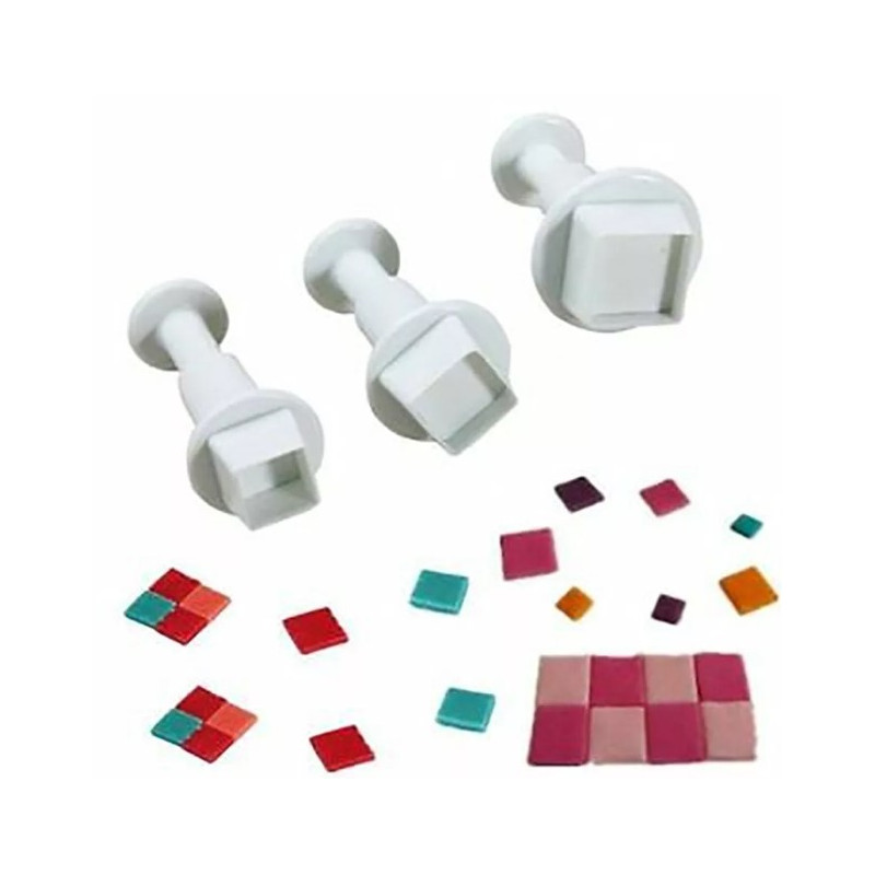 Squares Plunger Cutter set of 3