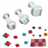 Squares Plunger Cutter set of 3