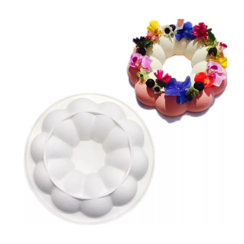 Flowers mousse silicone mold