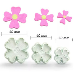4-petals flower plunger...