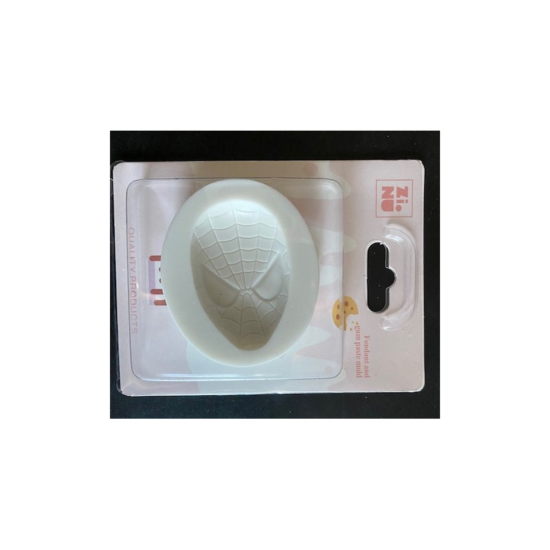 Spiderman face silicone mold
